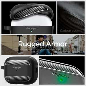 Spigen Rugged Armor AirPods Pro 1/2 Case Collage - Features and Usage - Headset Accessory
