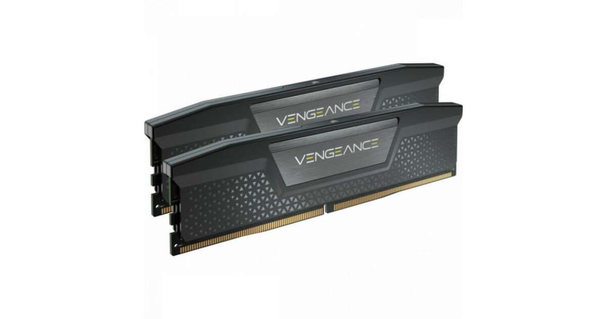 Kingston FURY Beast Zwart DDR5 32GB (2x16GB) 6000MT/s CL30 DIMM Desktop Gaming Geheugen Set van 2 Intel XMP - KF560C30BBK2-32