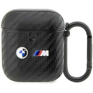 BMW BMA2WMPUCA2 AirPods 1/2 borító fekete/fekete Carbon Double Metal logó 85198163 