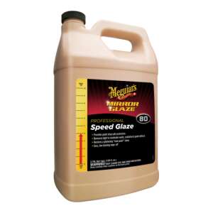 Meguiar's Mirror Glaze Speed Glaze 80, 3,78 L, Professioneller Lackschutz - Lufterfrischer für Autos