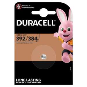 Duracell 392/384 ezüst-oxid gombelem 1 db 33428900 Elemek - Gombelem