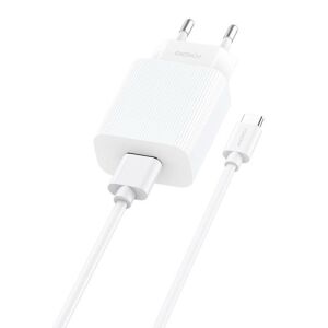 Brzi punjač Foneng EU28 s USB-C kabelom, Quick Charge 3.0 - Punjač za mobitel