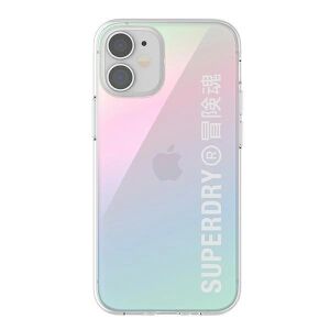 SuperDry iPhone 12 mini gradient clear case - Superdry