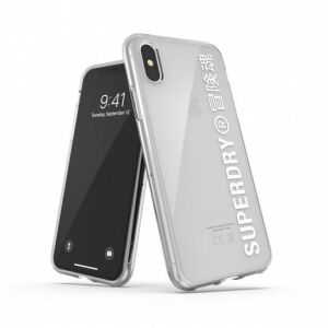 Husă transparentă Superdry iPhone X/Xs pe iPhone - Superdry