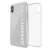 Przezroczyste etui na telefon Superdry do iPhone'a X/Xs, białe/białe