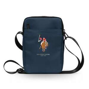 US Polo Assn. 8 Zoll Tablet-Tasche, dunkelblau, mit verstellbarem Schultergurt - Tablet-Taschen