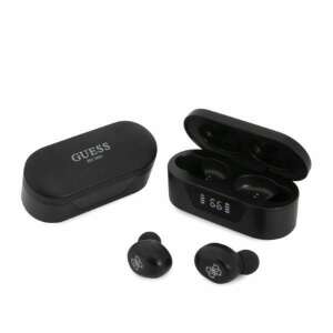 Guess GUTWST31EK True Wireless Bluetooth Earbuds with Charging Case - Black - Guess