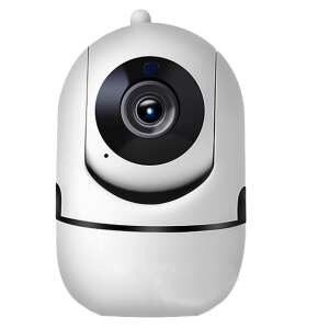 AOVO Babafigyelő bébiőr, WiFi audio és video megfigyelő kamerával, Full HD, éjjellátó, mozgásérzékelővel, távoli babafigyelés az alkalmazáson keresztül, fehér 85282136 Bébiőrök & Légzésfigyelők