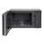 LG MH6565CPS 25L 1000W Smart Inverter Microwave Oven with Healthy Fry, Grill, Black-Stainless Steel, interior view