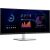 Dell P3424WE 34-inch Curved Monitor displaying charts and graphs
