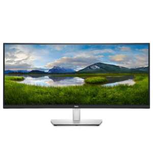 Dell P3424WE 34 hüvelykes ívelt monitor, WQHD felbontás, 3440x1440, HDMI, DisplayPort, USB-C - Dell