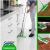 Swiffer Sweeper in use, cleaning kitchen floor