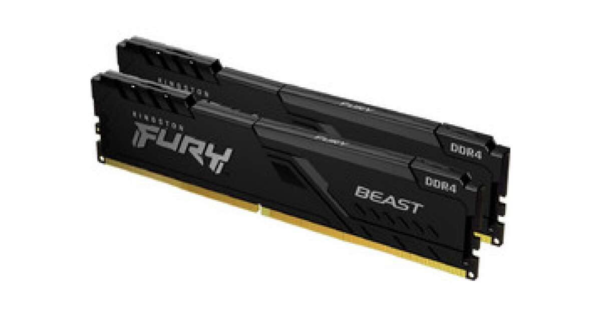 Kingston 32GB/3200MHz DDR4 (Kit de 2) 1Gx8 FURY Beast Black ...