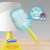 Swiffer Duster, dust magnet, trap and lock dust, hair and allergens, cleaning a lamp