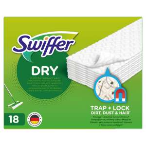 Swiffer Sweeper Trocken-Reinigungstücher Nachfüllpack 18 Stk. #weiß 47184761 - Moppkopf