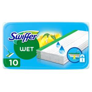 Swiffer Feucht-Wischpads, 10 Stück, Citrus Fresh Duft - Moppkopf