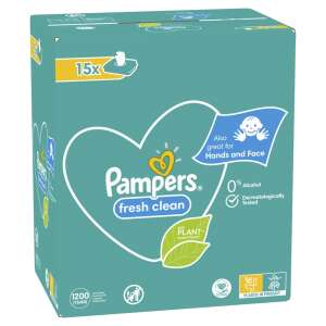 Pampers Fresh Clean nedves Törlőkendő 1200db 47184789 Pelenkázás