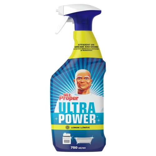 Solutie spray de curatat Mr.Proper Ultra Power Lemon 750ml