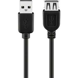 Goobay 5m USB 2.0 hosszabbító kábel, apa-anya - Goobay