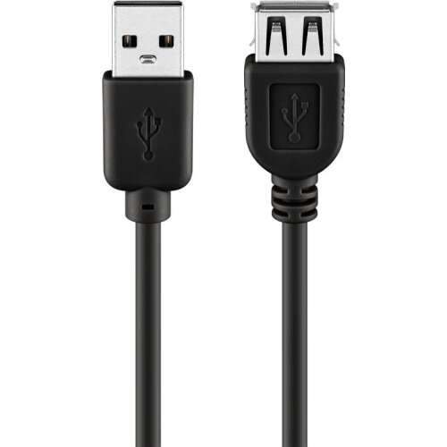 Goobay 5m USB 2.0 hosszabbító kábel, apa-anya