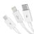 Quick Charge USB to M+L+C Baseus Superior Data 3.5A 1m (White) 85384684