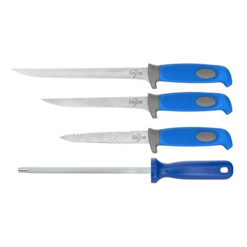 Carp Zoom Delux filéző késkészlet, CZ Delux filéző késkészlet