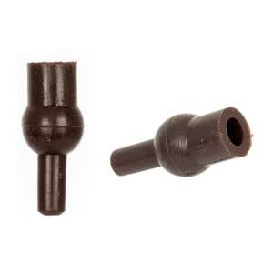 CZ Csomóvédő gumiharang, 10 db, barna, horgászáshoz - Bojli aprócikk