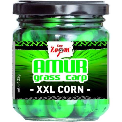 Carp Zoom Amur XXL Corn - Nagyméretű kukorica amurnak, CZ Nagyméretű kukorica amurnak, 220ml, 125g