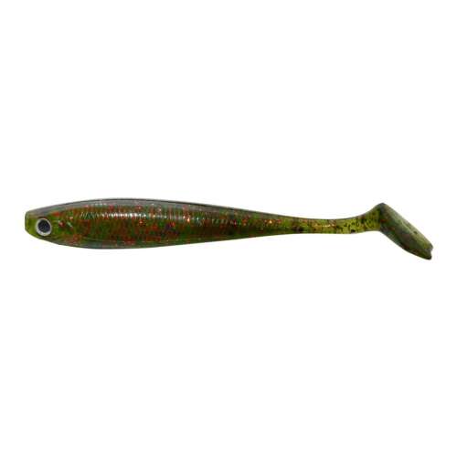 PZ Ducking Killer gumihal halas aromával, 9 cm, sötét, színes csillám, 5 db 61063932