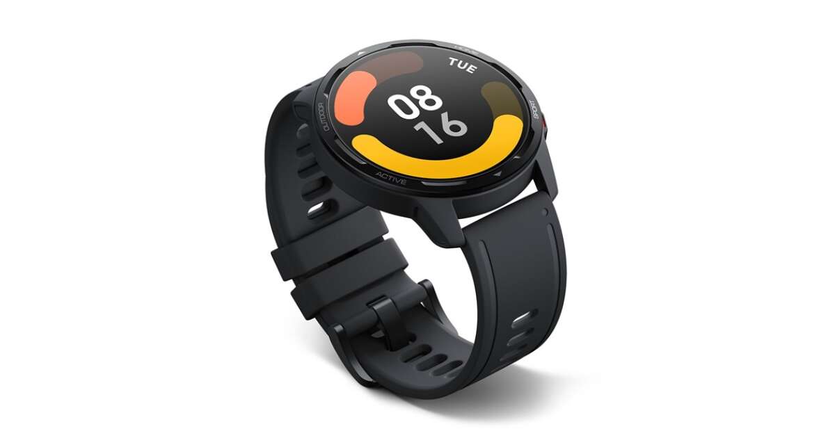 Xiaomi BHR5380GL Watch S1 Active GL Space Black fekete okosóra | Pepita.hu