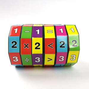 Math Game, Educational Toy, Learning Cylinder