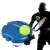 Tennis Trainer, blau, mit Tennisball, für Solo-Training
