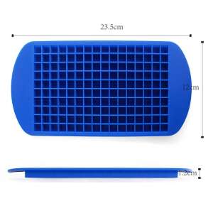 Small ice cube maker, silicone ice cube tray, 1 cm ice cubes, 70 ice cubes, blue ice cube tray - Ice cube tray