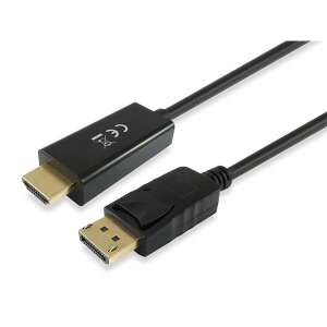 Equip DisplayPort - HDMI kábel, 5 méter, fekete - Equip