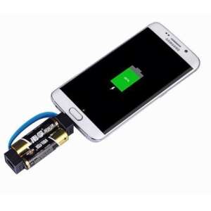 Battery-Powered Phone Charging Cable 51243260 - Phone Charger and External Battery & Power Bank