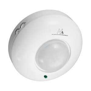 Maclean Energy MCE19 mennyezeti mozgásérzékelő, fehér, 1200W, 6m hatótávolság - Maclean