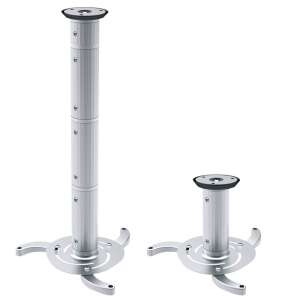 Maclean MC-517 S Projektor-Deckenhalterung, 80-980 mm, 10 kg - Ständer für Projektoren