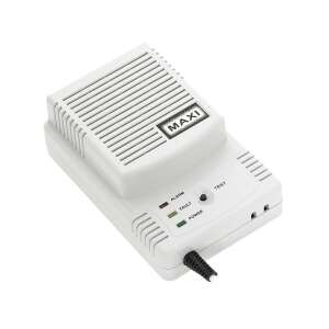 MAXI gázszivárgás érzékelő metán, propán és bután gázokhoz, fehér, riasztó és teszt gombbal - Szénmonoxid érzékelő