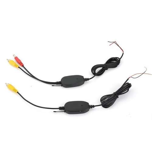 Vezeték nélküli tolatókamerás készlet adóval és vevővel, 12V