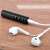 Mini adaptor Bluetooth cu căști, mufă jack de 3,5 mm, negru