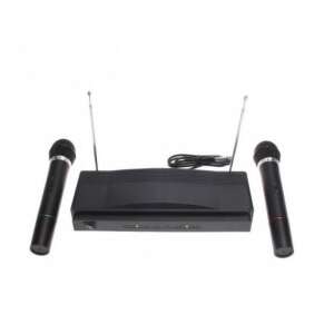 Set karaoke cu 2 microfoane (wireless) 50123121 - Audio