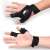 LED fingertip gloves for working in the dark