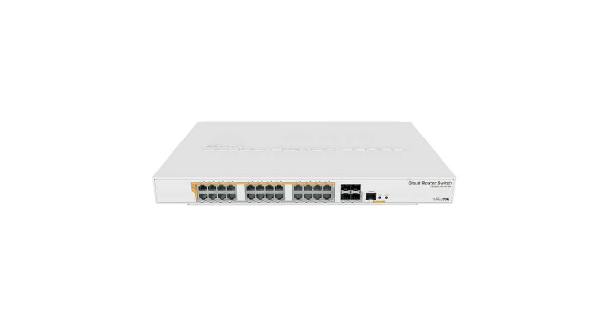 MIKROTIK Cloud Router Switch 24x1000Mbps (POE) + 4x10Gbit SFP+ ...