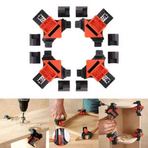 4 pack corner clamps for woodworking, 90 and 45 degree angles, 5-22mm clamping range - Other hand tool