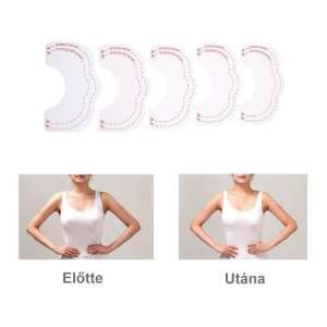 Invisible bra lift tape, before and after photos, lift your breasts, push up bra, strapless bra alternative - Bra
