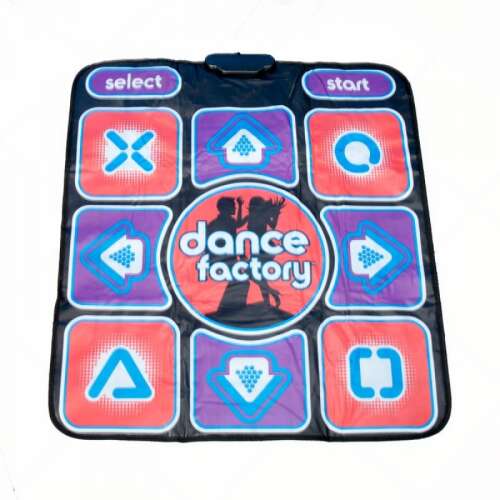 Dance Factory TV-re és PC-re csatlakoztatható táncszőnyeg 46208361