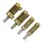 Titanium Coated Plug Drill Bit Set (4 pcs) 50928520