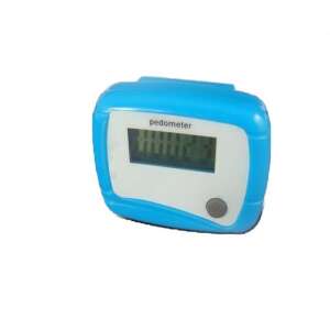 Blue pedometer, front view - Electronic