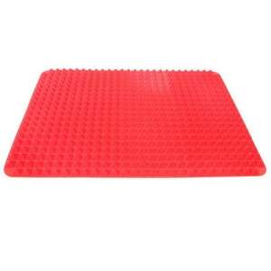 Red silicone baking mat, non-stick baking mat, magic pad, oven liner - Heat-resistant baking sheet