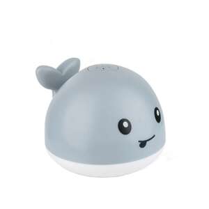 Gray whale bath toy, 13.5x13.5x12 cm, for kids, fun bath time - Bath Toy